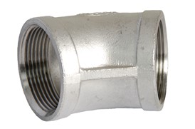 Coude 45° femelle/femelle BSP à fil. cylindrique