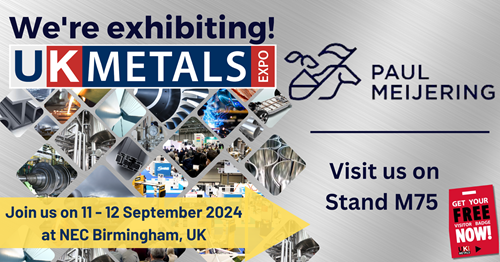 UK Metals Expo 2024 Paul Meijering Stainless Steel