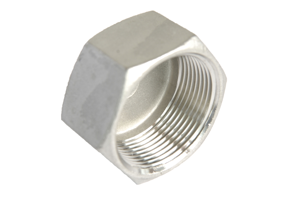 Bouchon hexagonal femelle BSP à fil. cylindrique