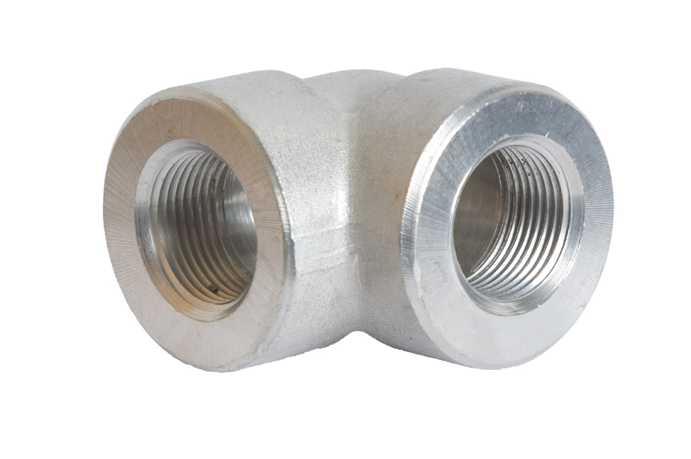 Stainless steel 3000 lbs NPT Elbow fem/fem 90°