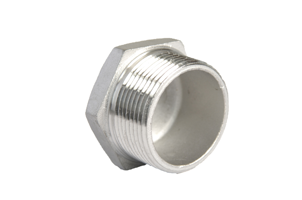 Stainless steel BSP Hexagon head plug conical