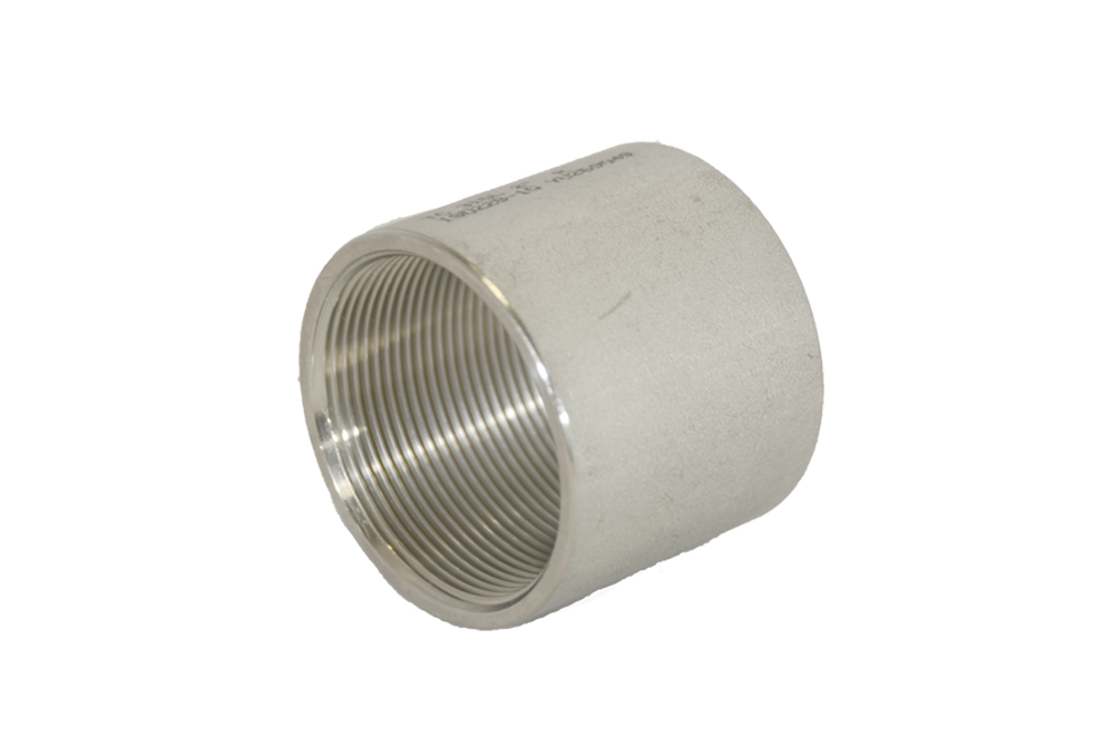 Stainless steel BSP Socket parallel from pipe