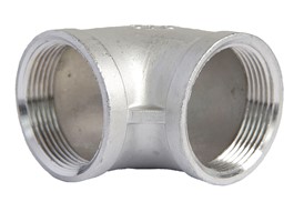 Stainless steel BSP Elbow fem/fem 90° parallel